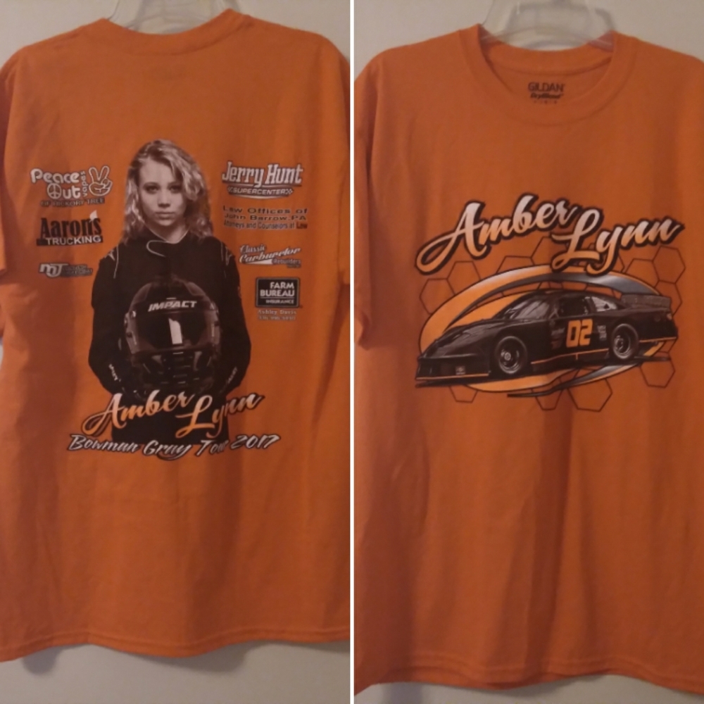 Amber Lynn Race Car Driver Tshirt